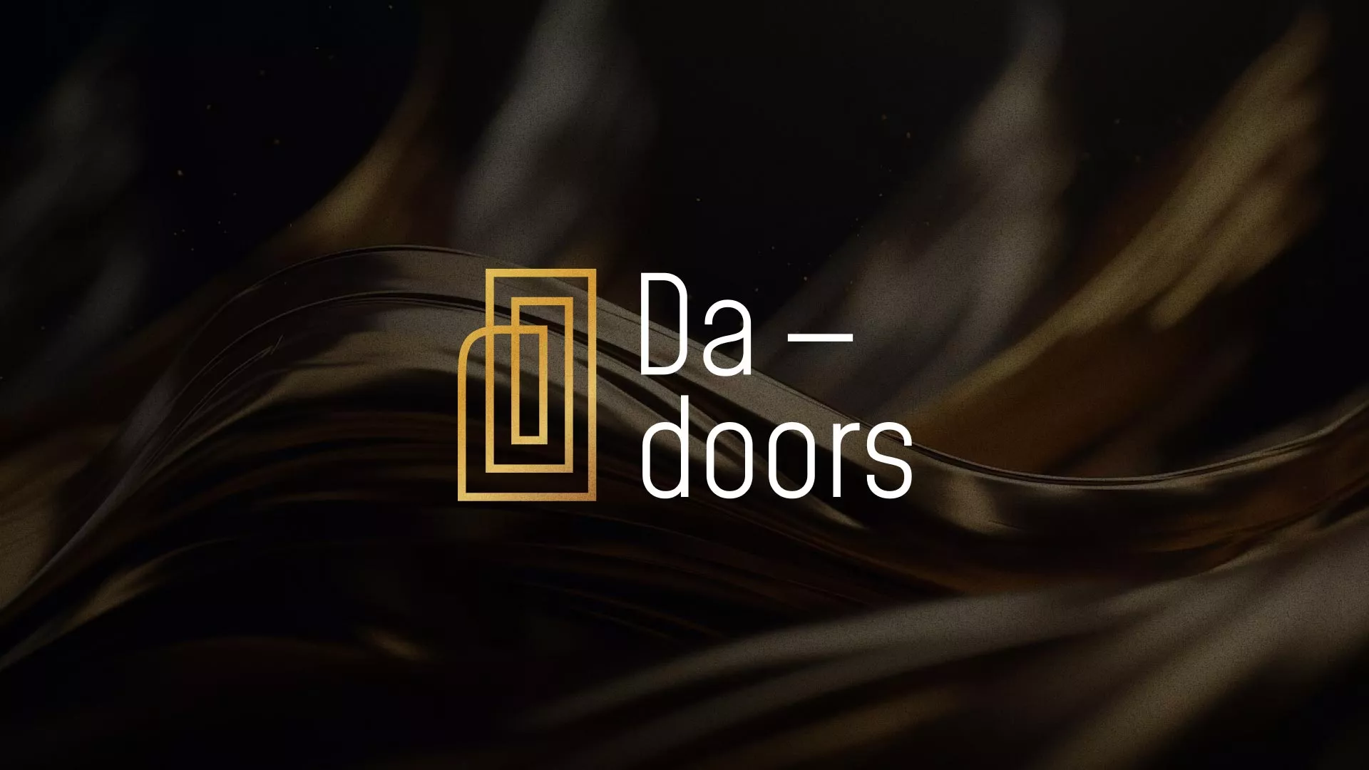 Разработка логотипа для компании «DA-DOORS» в Мамоново